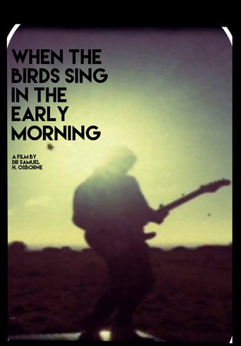 Movie poster for When the Birds Sing in the Early Morning/ Cosmic Enlightenment of a Fragile Mind (2017)