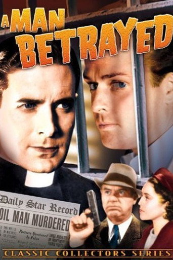 Movie poster for A Man Betrayed (1936)