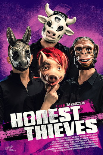 Movie poster for Honest Thieves (2019)