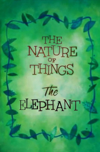 Movie poster for The Nature of Things: The Elephant (1956)