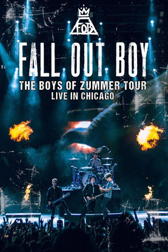 Fall Out Boy: The Boys of Zummer Tour Live in Chicago poster