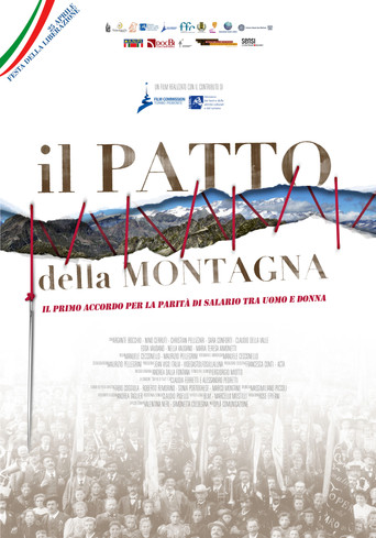 Movie poster for Il patto della montagna