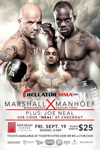 Movie poster for Bellator 125 (2014)