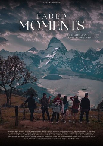 Movie poster for Faded Moments