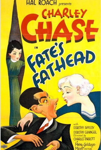 Movie poster for Fate's Fathead (1934)