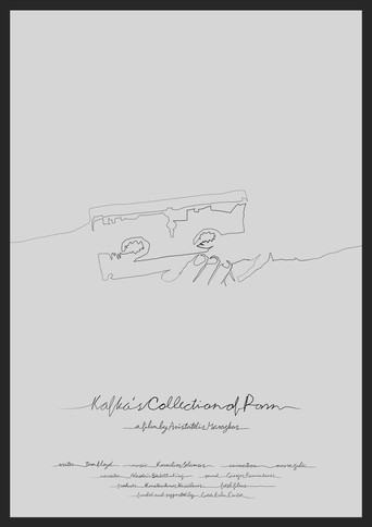Movie poster for Kafka’s Collection of Porn (2023)