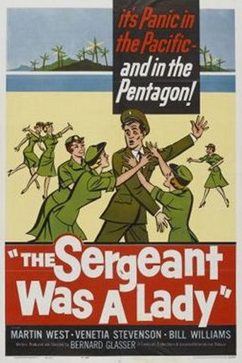 The Sergeant Was a Lady poster