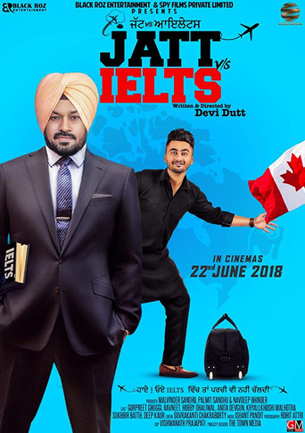 Movie poster for Jatt vs. Ielts (2018)