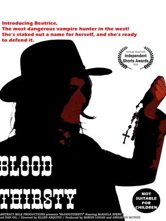 Movie poster for Bloodthirsty (2024)