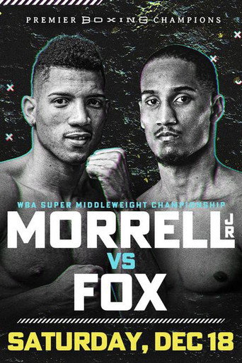 Movie poster for David Morrell Jr. vs. Alantez Fox (2021)