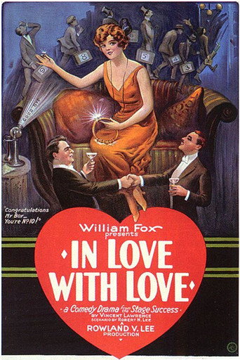 Movie poster for In Love with Love (1924)