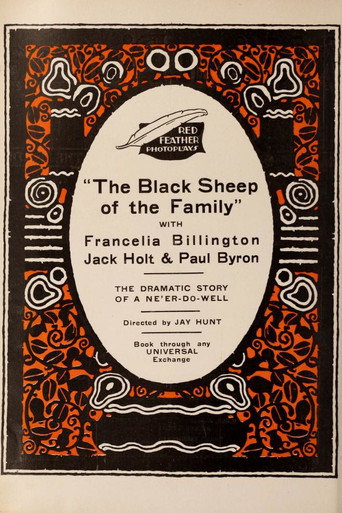 Movie poster for The Black Sheep of the Family (1916)