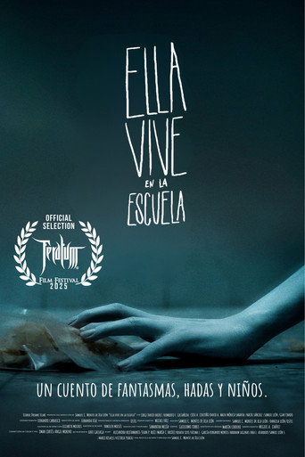 Movie poster for SHE LIVES AT SCHOOL (2025)