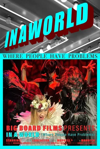 Movie poster for In A World (Where People Have Problems) (2024)