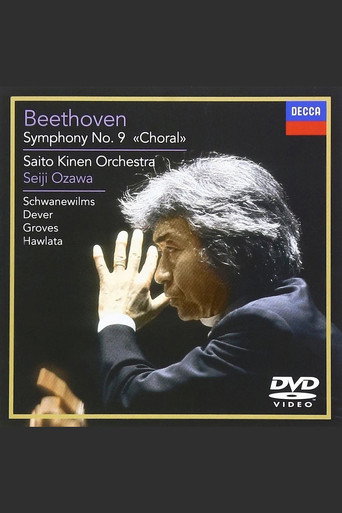 Movie poster for Beethoven: Symphony No. 9 'Choral' - Seiji Ozawa (2011)