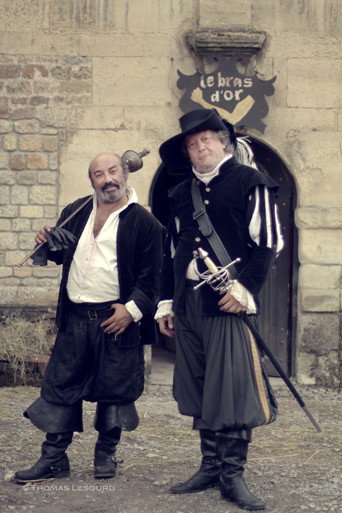 Movie poster for 3 MEN AND AN IRON MASK (2015)