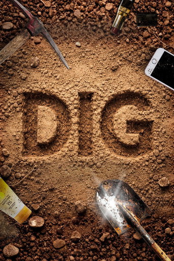 Series poster for Dig (2026)