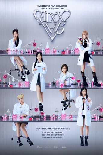 Movie poster for NMIXX 2nd Fan Concert "NMIXX Change Up : MIXX Lab" (2024)