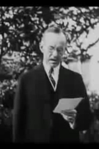 Movie poster for President Coolidge, Taken on the White House Grounds (1924)