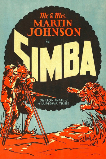 Movie poster for Simba: The King of the Beasts (1928)