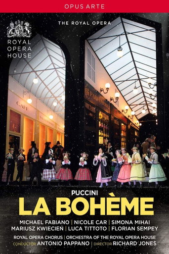 Movie poster for La bohème - ROH (2018)