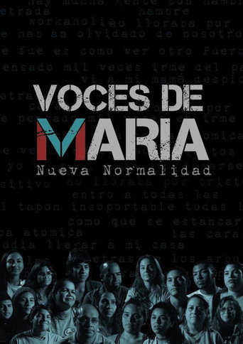Movie poster for Voces de María: Nueva Normalidad