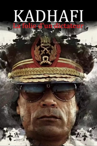 Movie poster for Kadhafi, la folie d'un dictateur (2024)