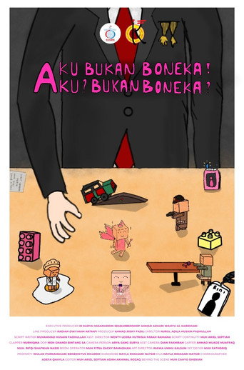 Movie poster for Aku Bukan Boneka! Aku? Bukan Boneka? (2025)
