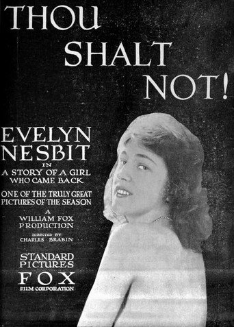 Movie poster for Thou Shalt Not (1919)