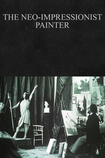 Movie poster for The Neo-Impressionist Painter (1910)