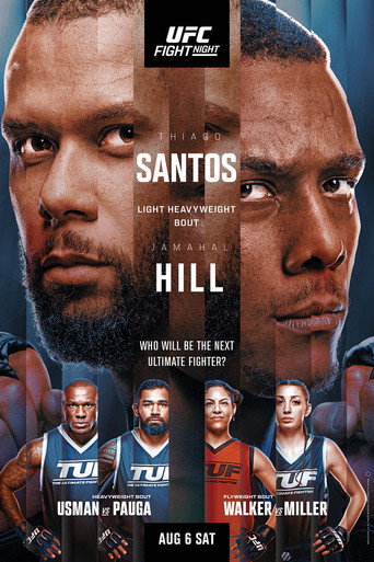 Movie poster for UFC on ESPN 40: Santos vs. Hill (2022)