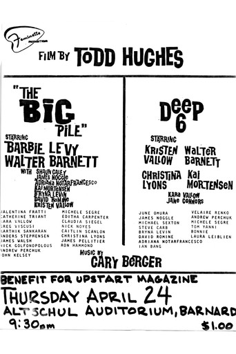 Movie poster for Deep Six (1986)