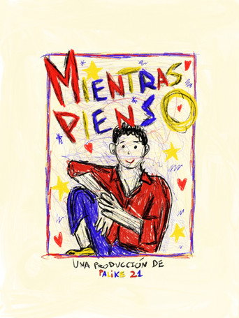Movie poster for Mientras pienso (2024)