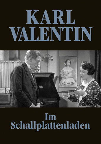 Movie poster for Im Schallplattenladen (1934)