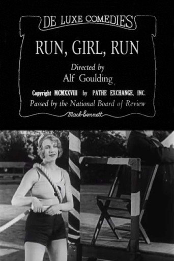 Movie poster for Run, Girl, Run (1928)