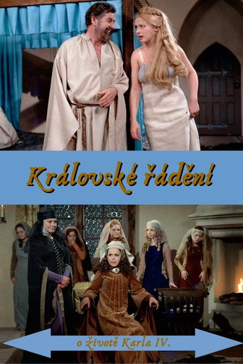 Movie poster for Královské řádění (1975)