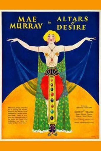 Movie poster for Altars of Desire (1927)