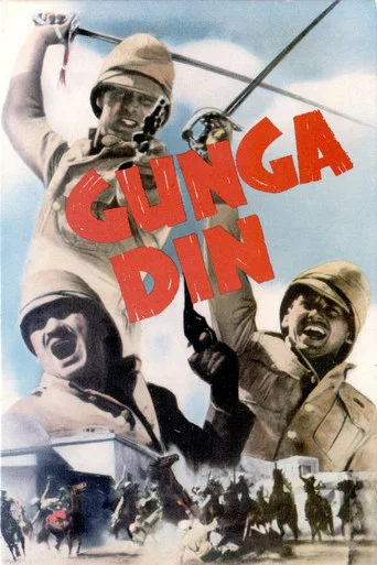 Movie poster for Gunga Din (1939)
