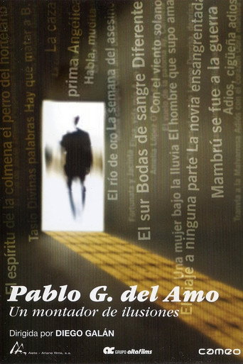 Movie poster for Pablo G. del Amo, un montador de ilusiones (2005)