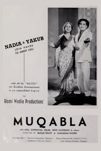 Movie poster for Muqabala (1942)