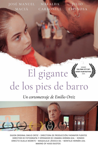 Movie poster for El gigante de los pies de barro (2025)
