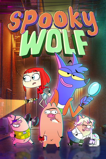 Spooky Wolf poster