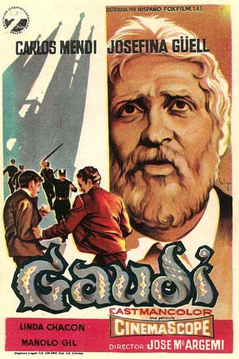 Movie poster for Gaudí (1960)