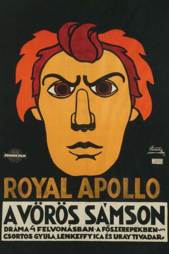 Movie poster for A vörös Sámson (1917)