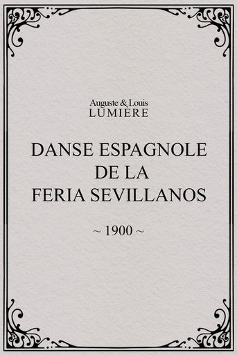 Danse espagnole de la Feria Sevillanos poster