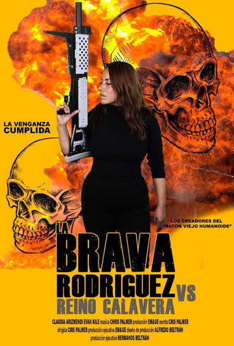 Movie poster for La Brava Rodríguez vs Reino Calavera (2025)
