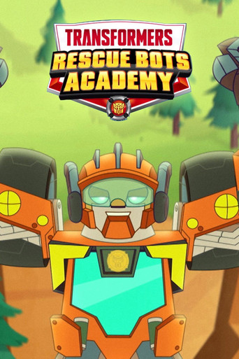 Series poster for Transformers: Rescue Bots Academy (2018)