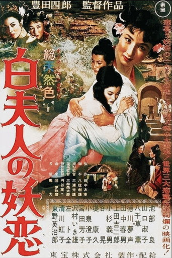 Movie poster for The Legend of the White Serpent (1956)