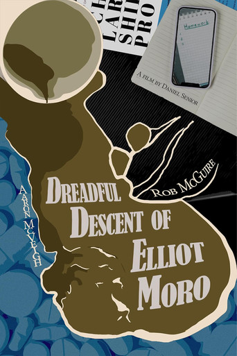 Movie poster for Dreadful Descent of Elliot Moro (2023)