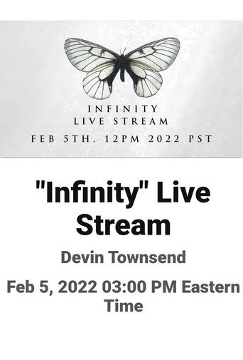 Movie poster for Devin Townsend - Infinity Livestream (2022)